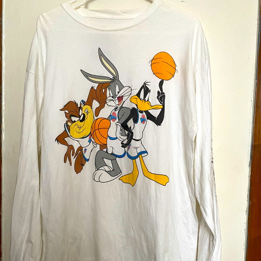 Space jam long sleeve tee
